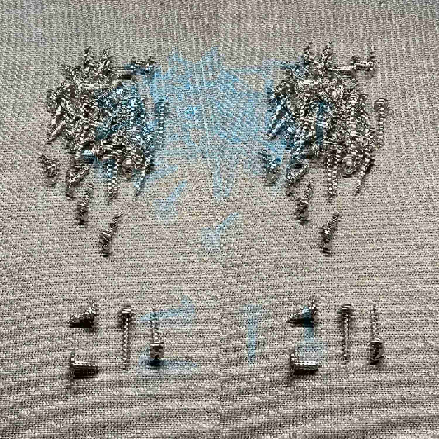 Auveco 13709 Phillips Flat Washer Head Tapping Screw (50 Pcs)