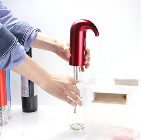 Portable Electric Wine Pourer Smart Wine Decanter Automatic Red Wine Aerator