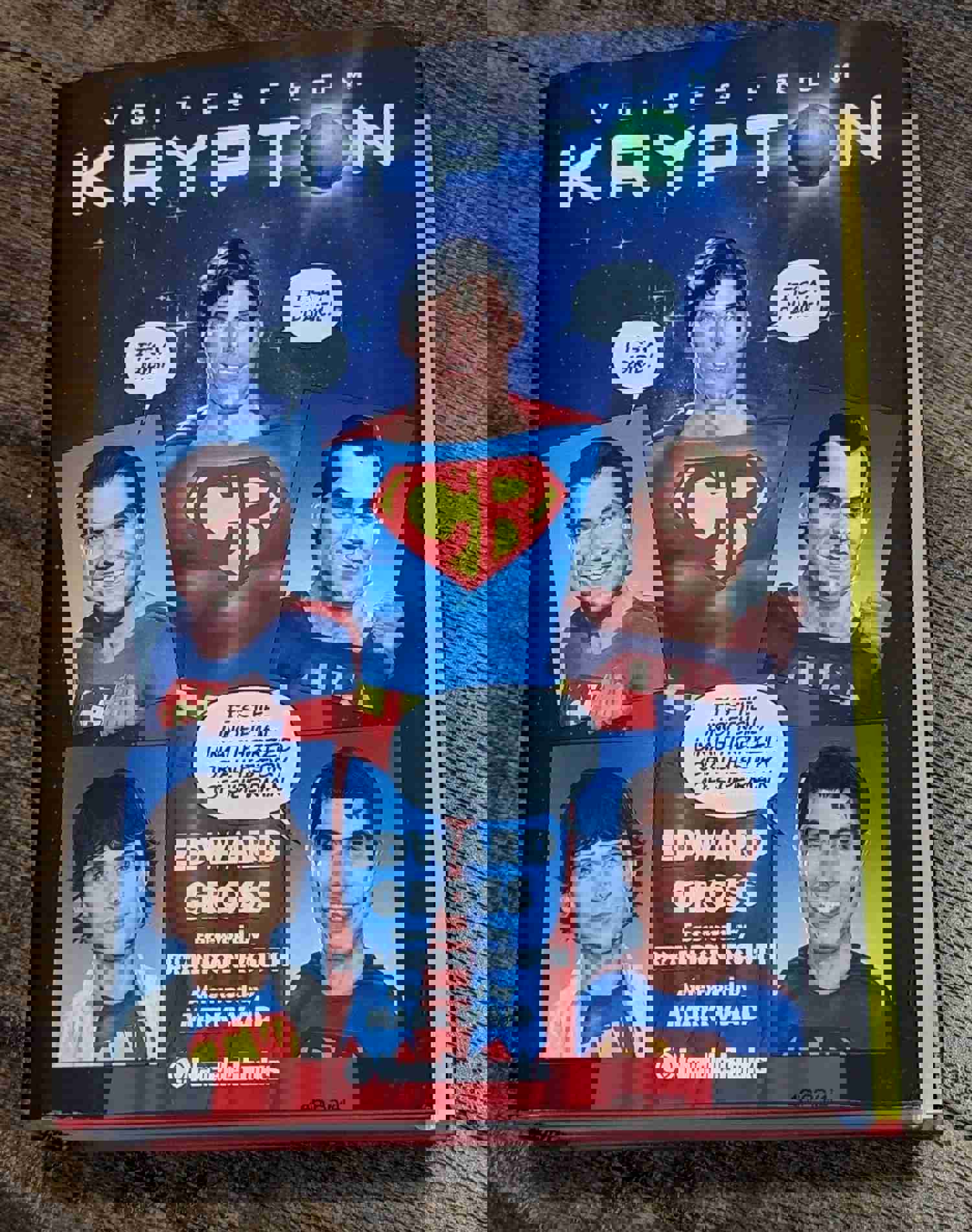 Voices From Krypton Hardcover Book *Signed by Author Edward Gross*