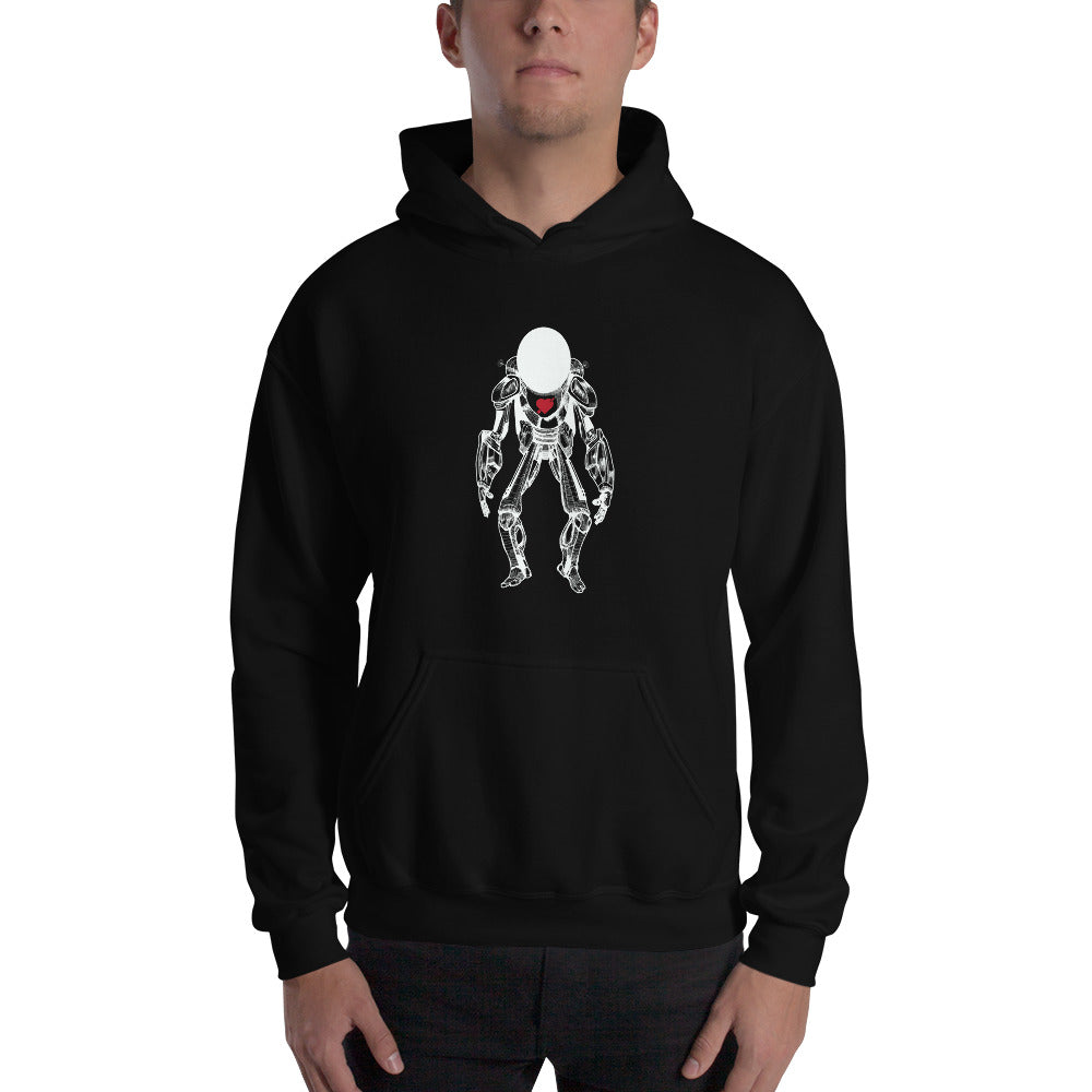 DETROIT LOVE ROBOT HOODIE - Unisex Comfortable & Stylish Hoodie