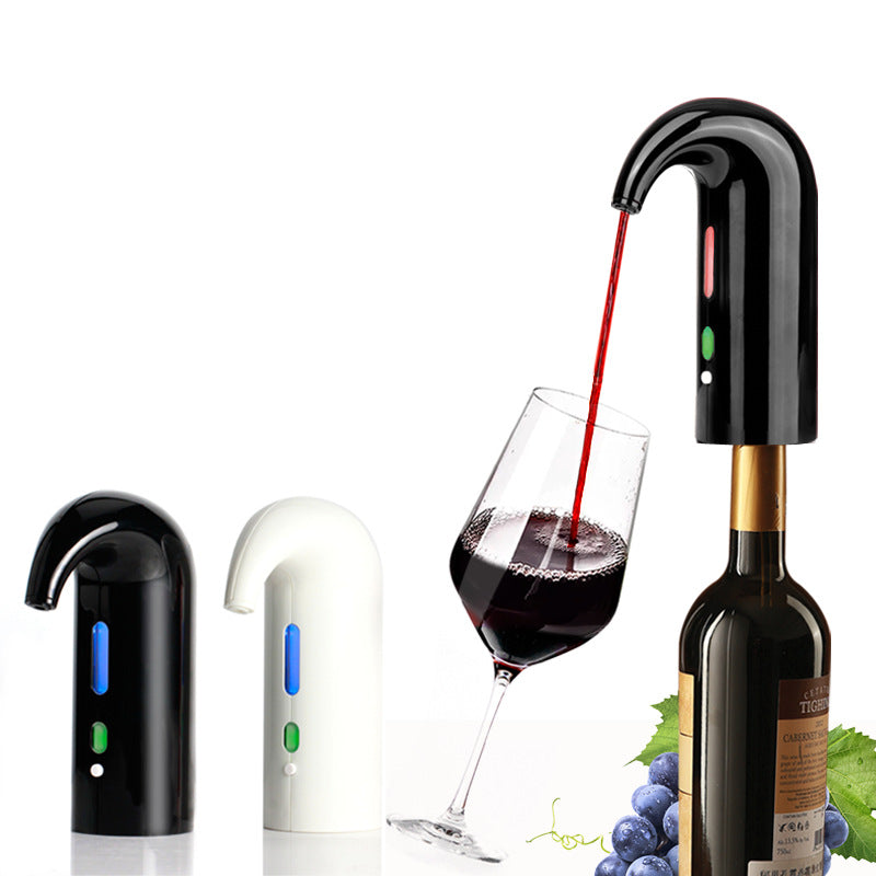 Portable Electric Wine Pourer Smart Wine Decanter Automatic Red Wine Aerator