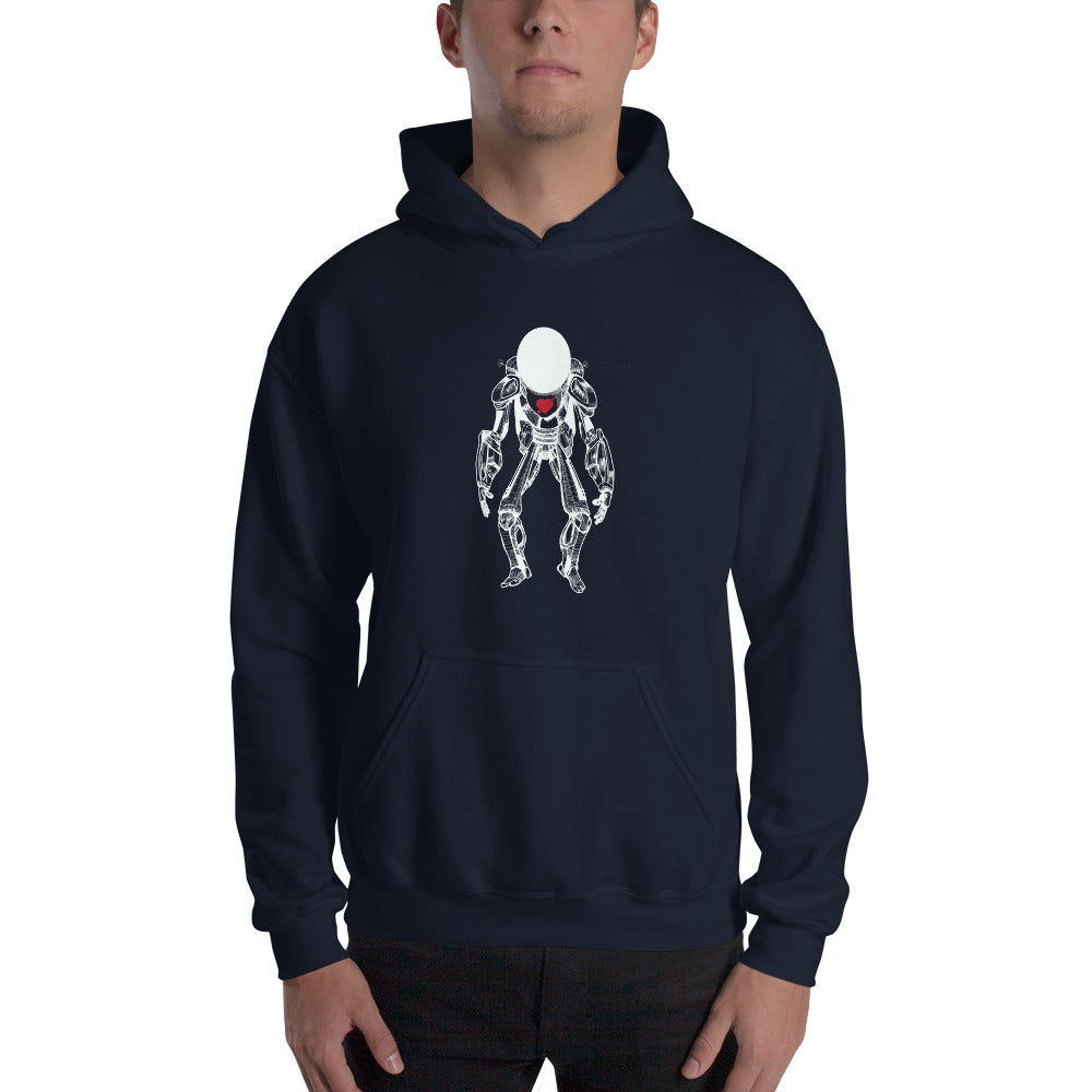 DETROIT LOVE ROBOT HOODIE - Unisex Comfortable & Stylish Hoodie