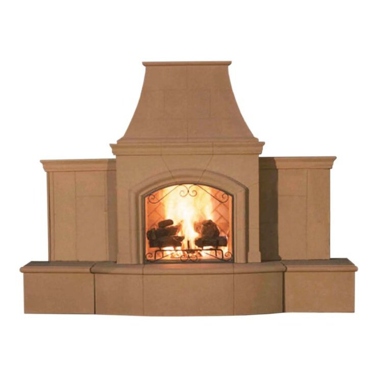 American Fyre Designs Grand Phoenix Outdoor Gas Fireplace