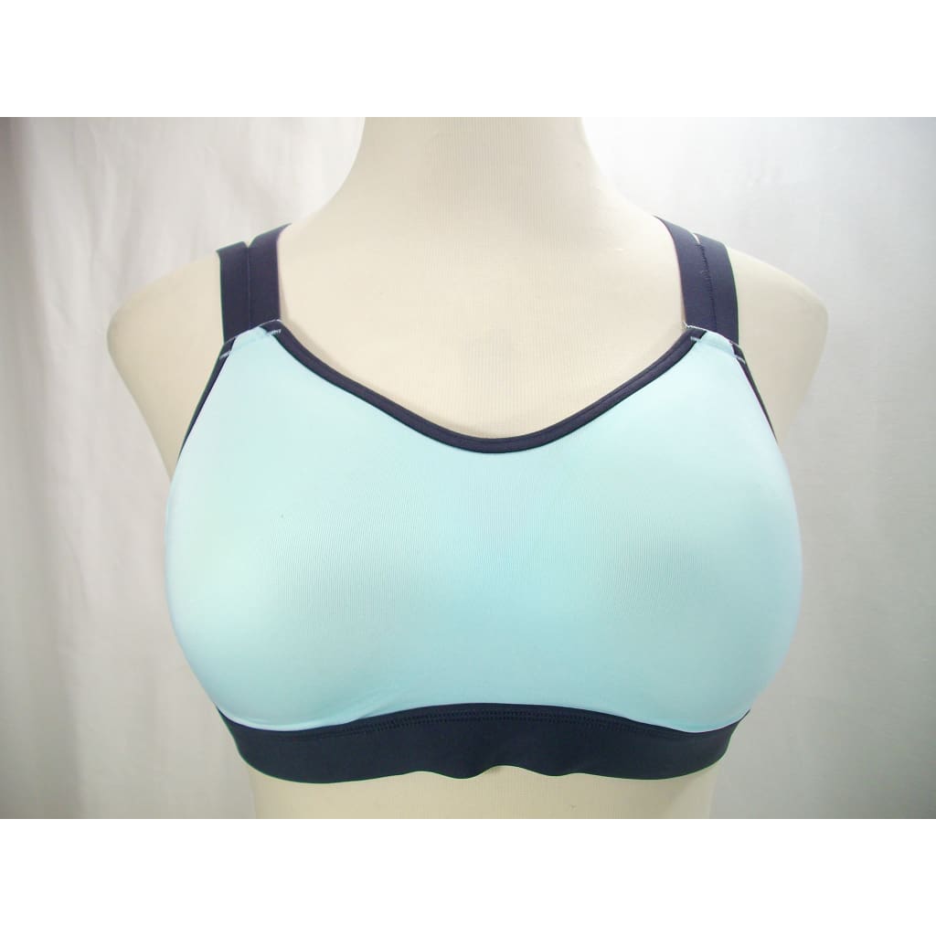 Champion C9 N9689 Power Shape Wire Free Strappy Sports Bra - Small, Aqua