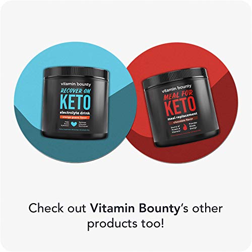 Keto Electrolytes Drink Mix - Tropical Orange Guava Flavor, Sugar Free, 0 Net Carbs
