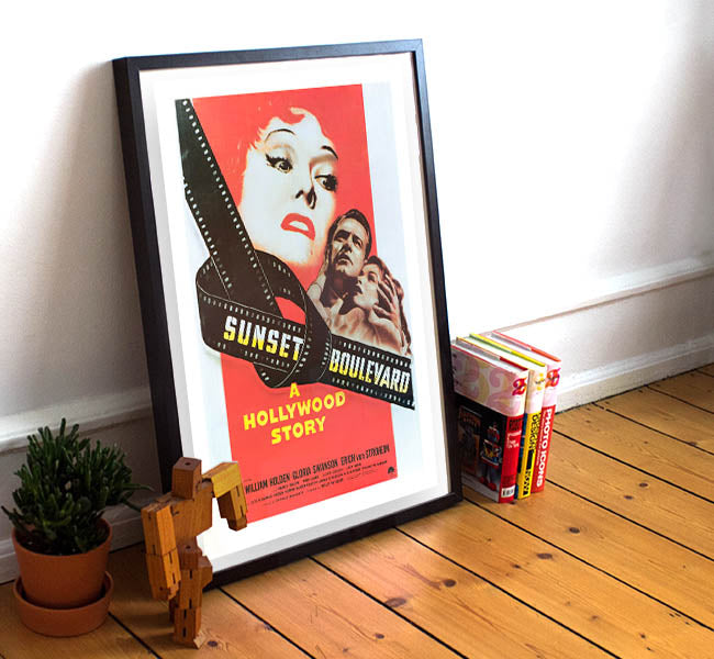 Sunset Boulevard - 11 x 17 Movie Poster (1950, Drama/Film-Noir)