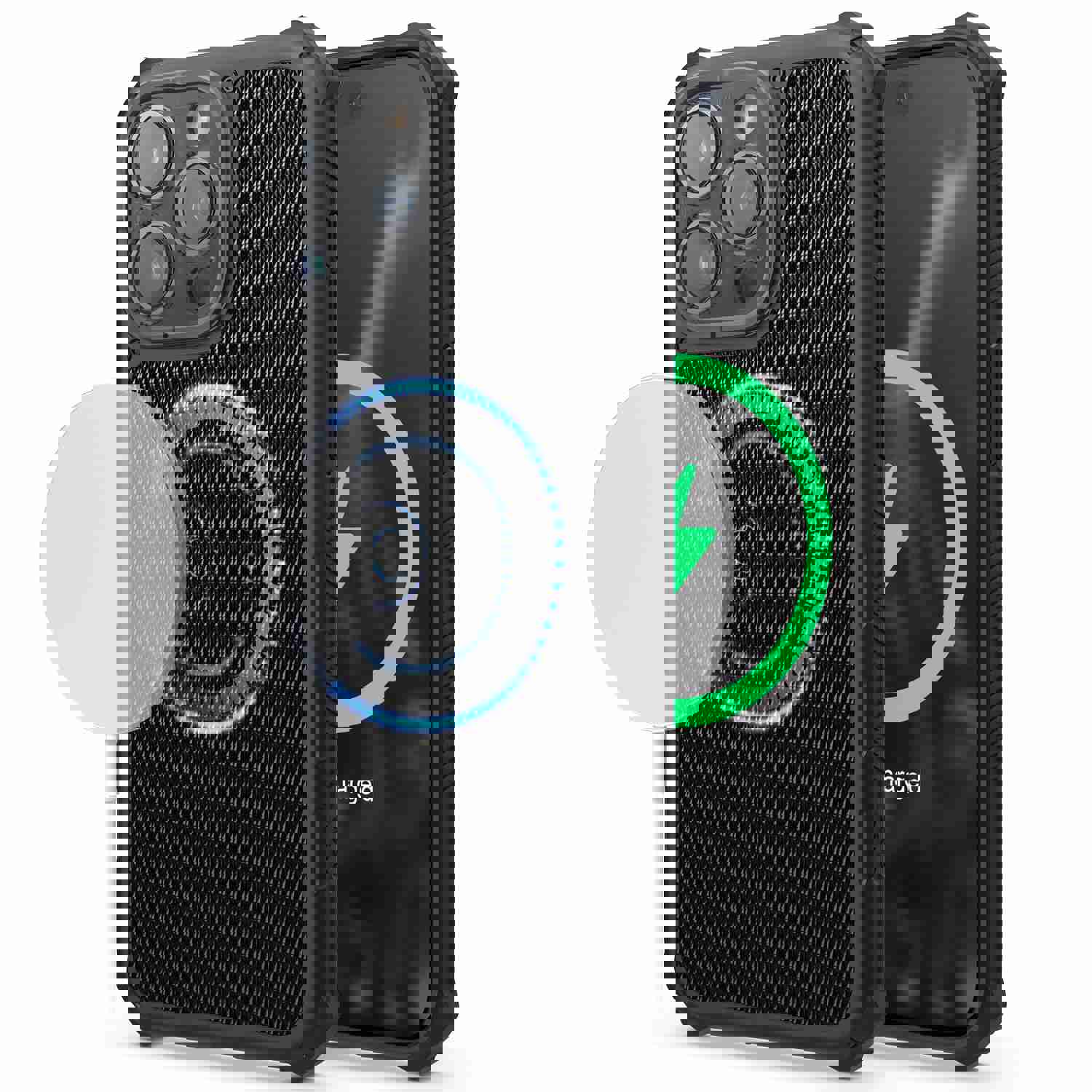 Upgraded MagSafe Armor Case for iPhone 15 Pro Max (Black) - Slim & Protective