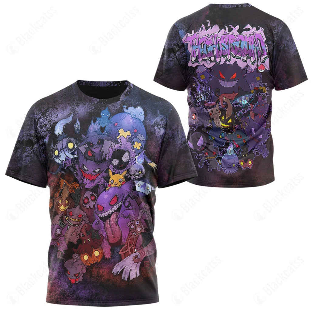PKM Ghost Type Custom T-Shirt Apparel