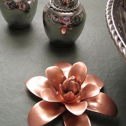 Ginger Blossom Flower Table Decor by Mary Jurek Design