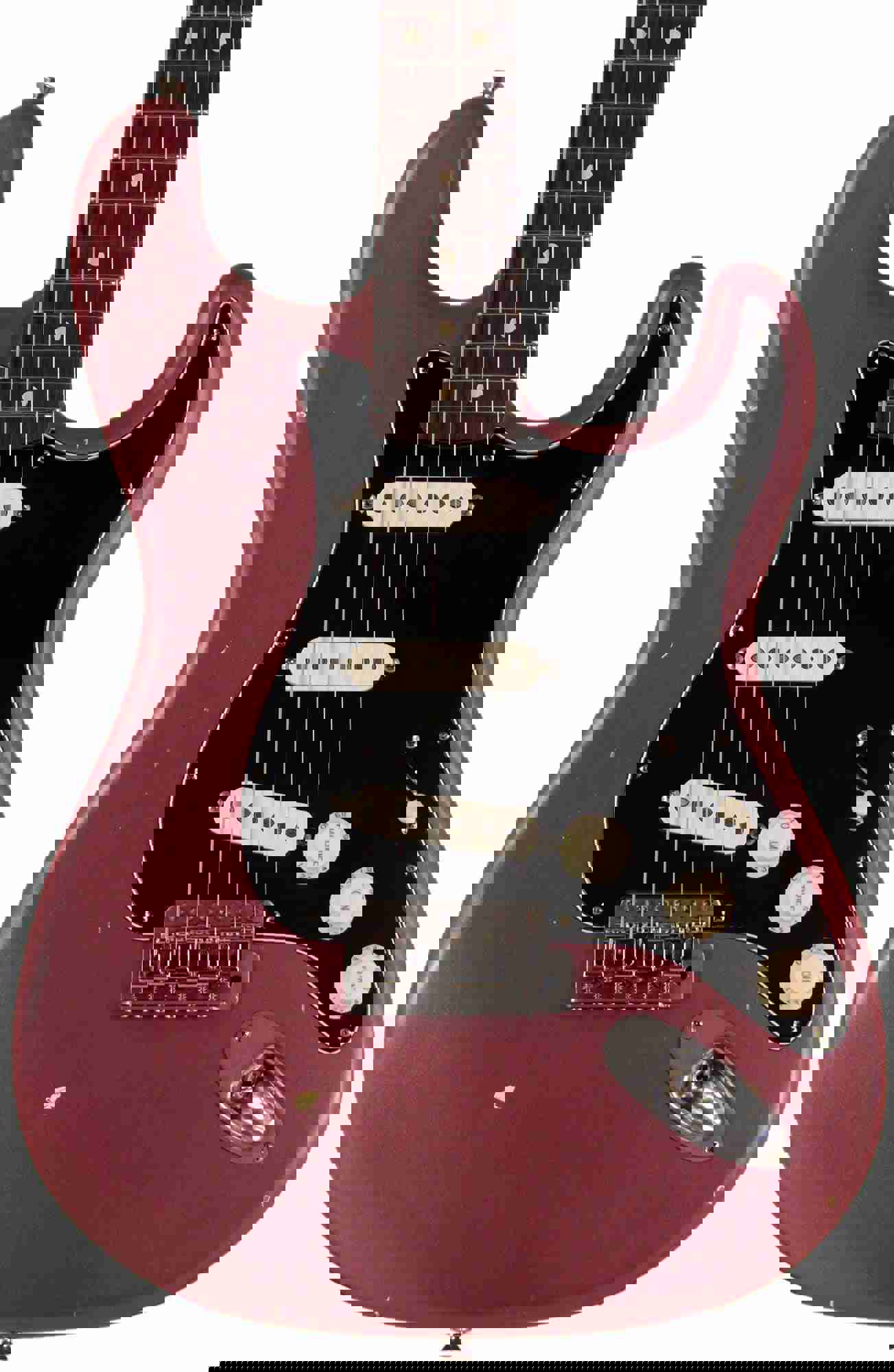 Nash S-63 Guitar, Burgundy Mist Metallic, Light Aging