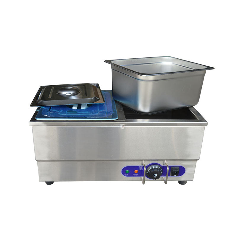 2-Pan Buffet Bain-Marie Food Warmer Steam Table 1500W 110V