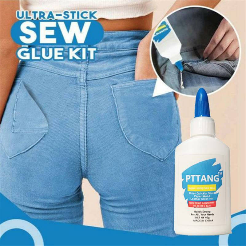 PVC Clothing Repair Glue - Secure Stitch Liquid Sewing Solution Kit