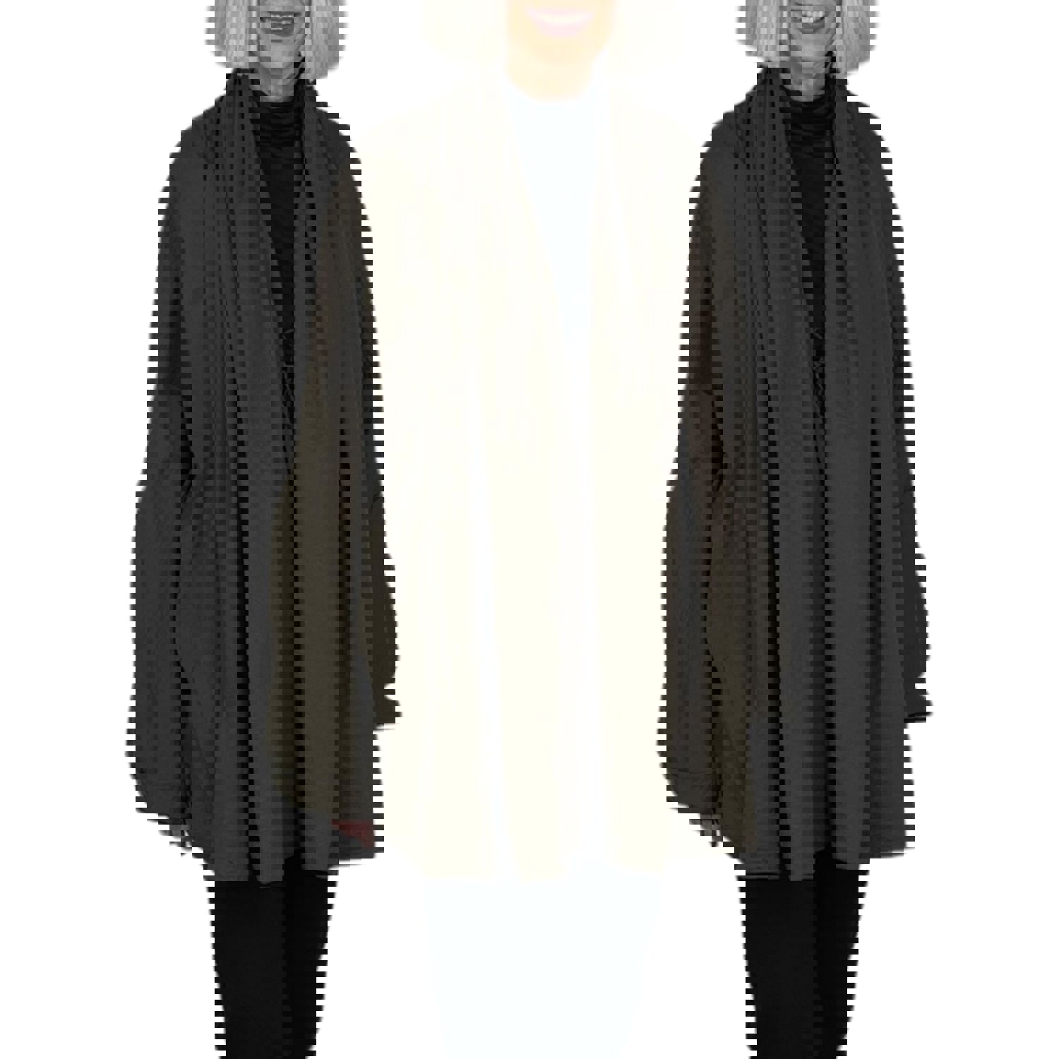 SHAWL COLLAR MICRO JACKET