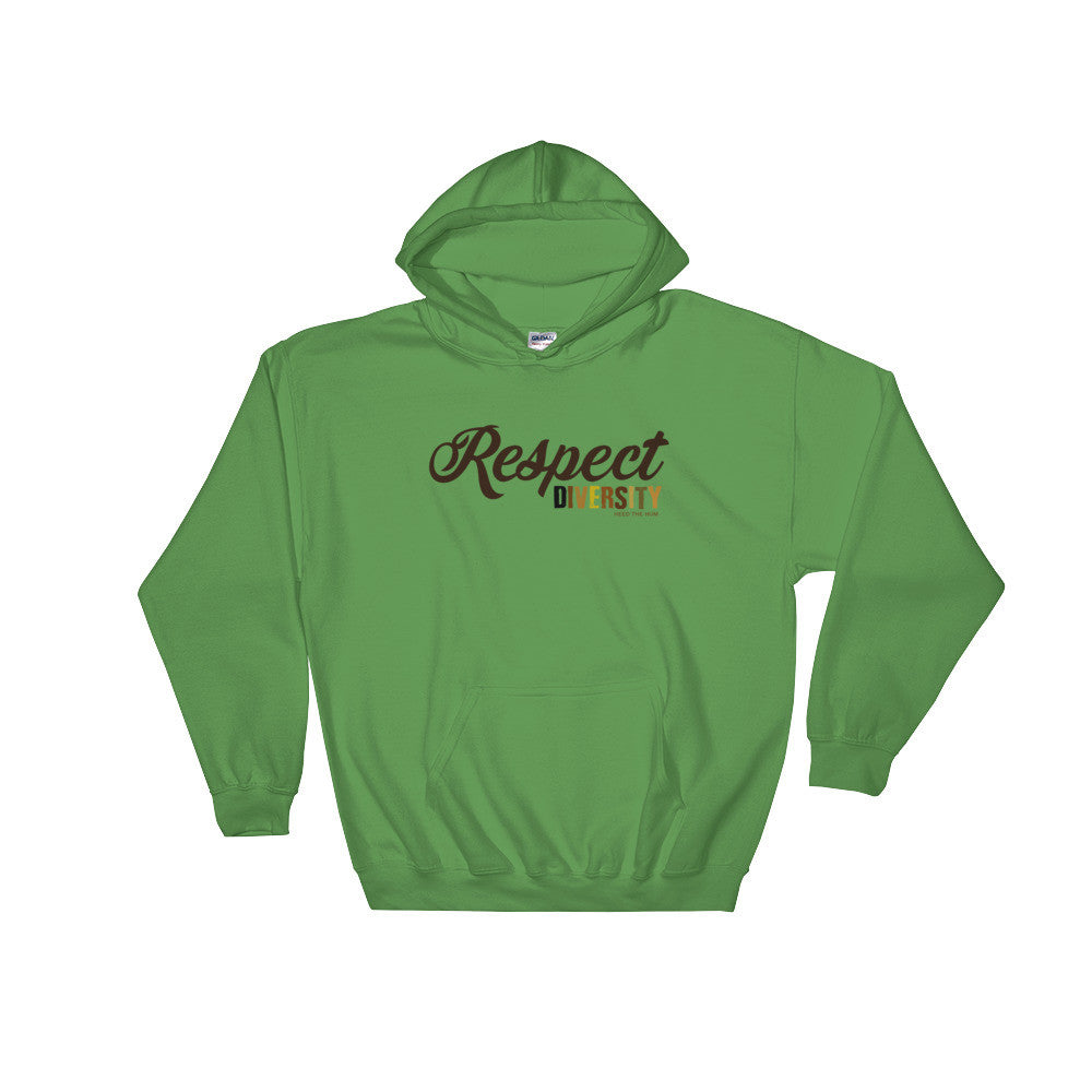 Respect Diversity Hooded Sweatshirt - Soft & Stylish