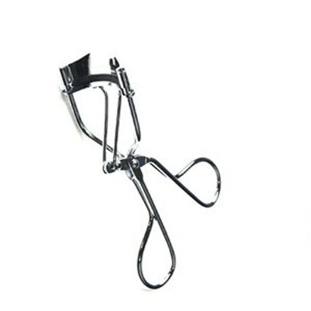 Silver Eyelash Curler - Professional Makeup Tool for Women