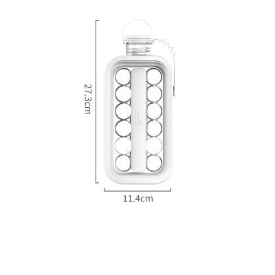 Vacane Ice Kettle Ice Ball Maker 2-In-1 Cold Water Bottle with Ice Cube Mold