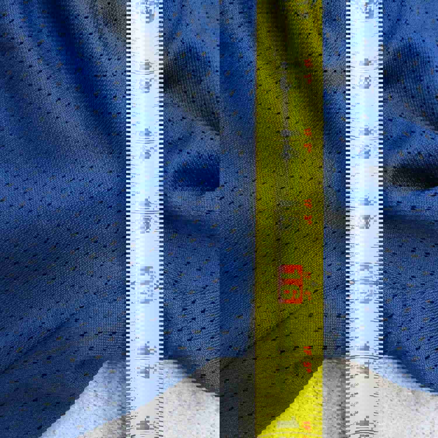 Adidas Men's 2XL Blue Mesh Athletic Shorts with Elastic Waist & Climalite Technology