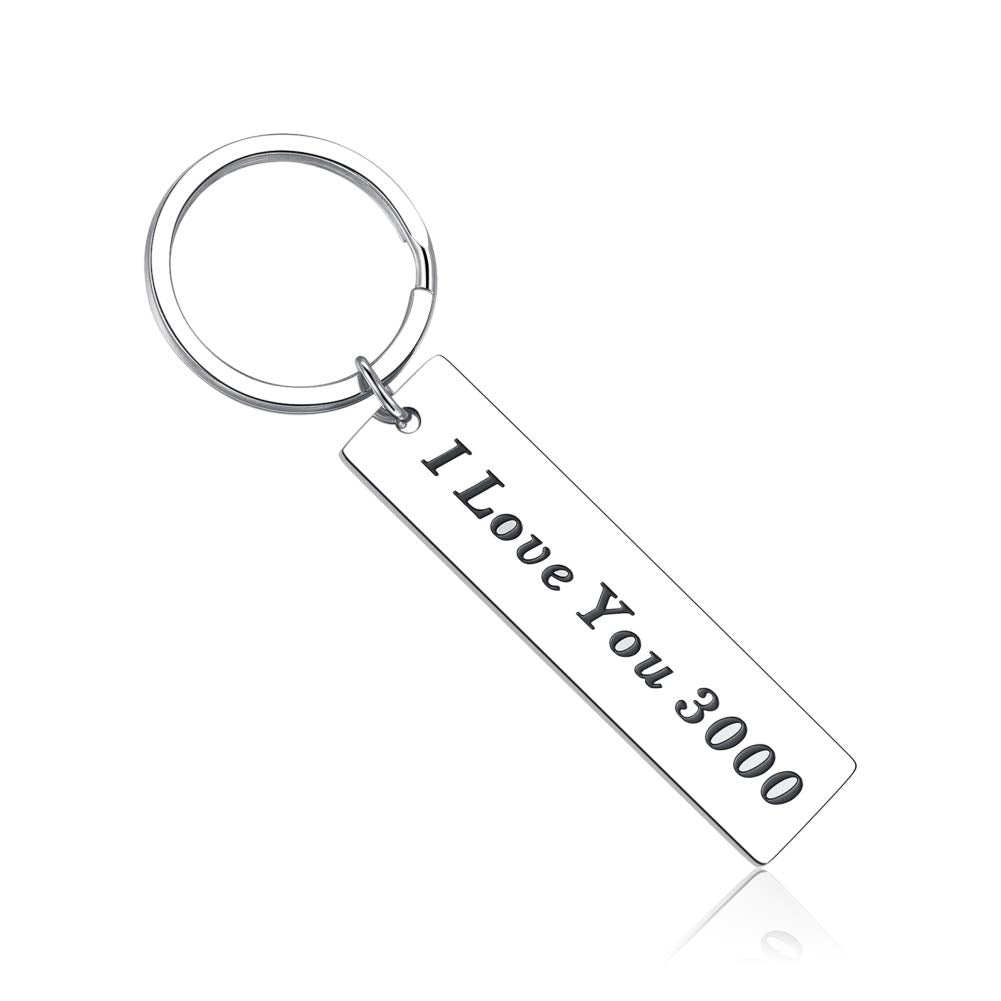 I Love You 3000 Keychain - Iron Man Inspired Gift for Loved Ones
