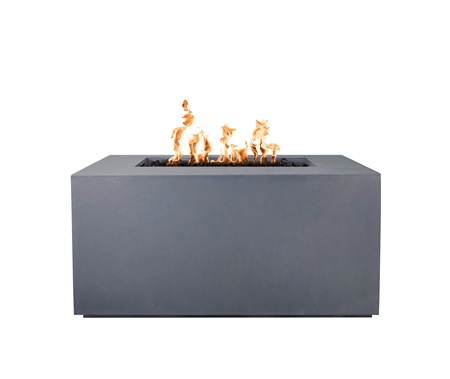 The Outdoor Plus Pismo Concrete Gas Fire Pit with Free Cover