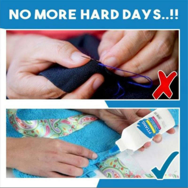 PVC Clothing Repair Glue - Secure Stitch Liquid Sewing Solution Kit