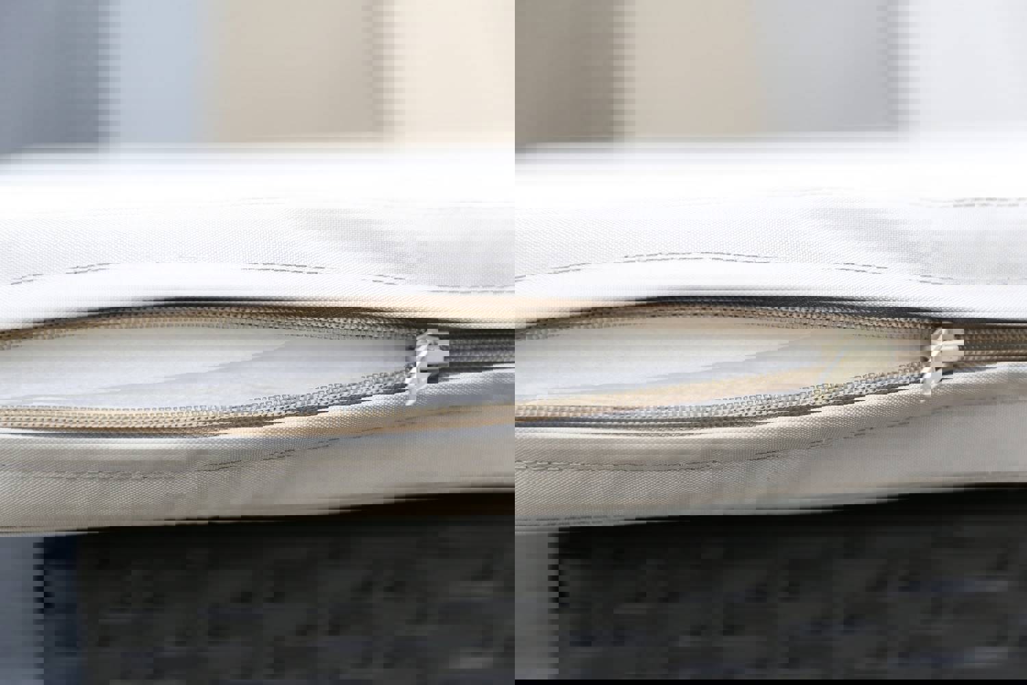 Patio Loveseat Furniture Set, Rattan Wicker Outdoor Set with Removable Cushions and Tempered Glass Table (Dark Brown)