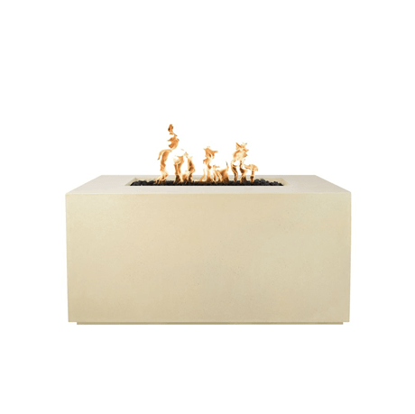 The Outdoor Plus Pismo Concrete Gas Fire Pit with Free Cover