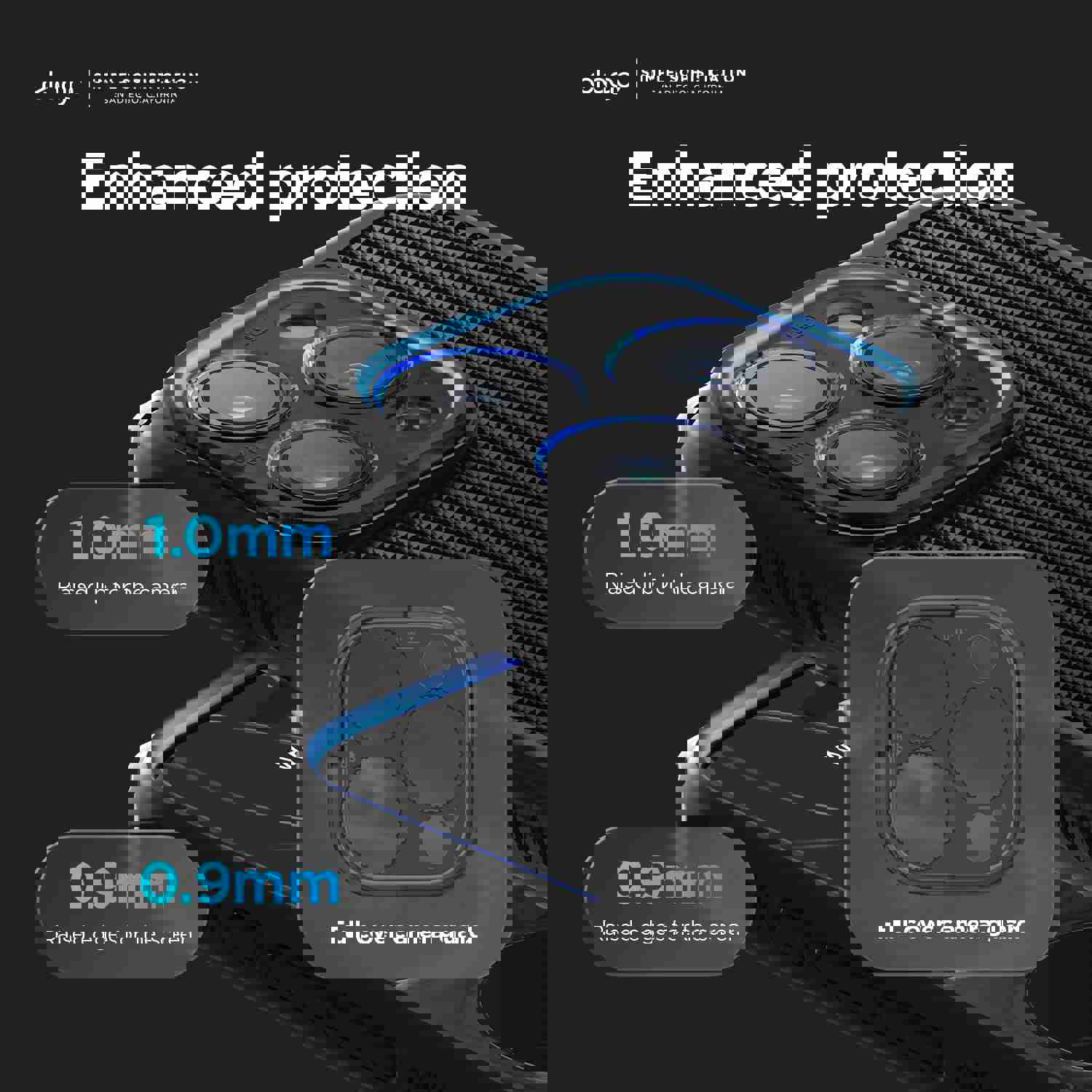 Upgraded MagSafe Armor Case for iPhone 15 Pro Max (Black) - Slim & Protective