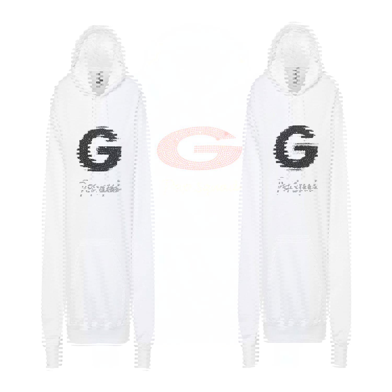 BLING Glendora Pep Hoodie Black & White