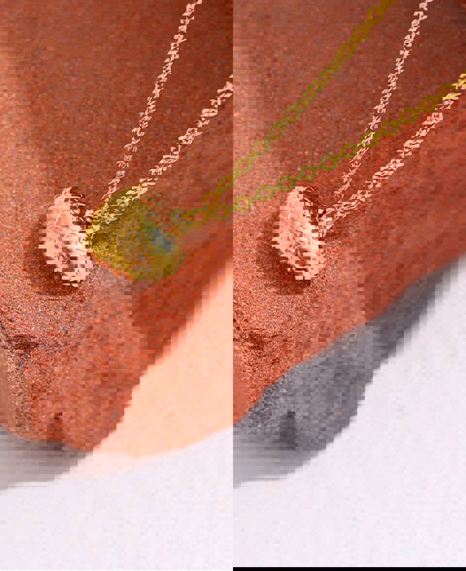 Evelyn Ornate Heart Necklace