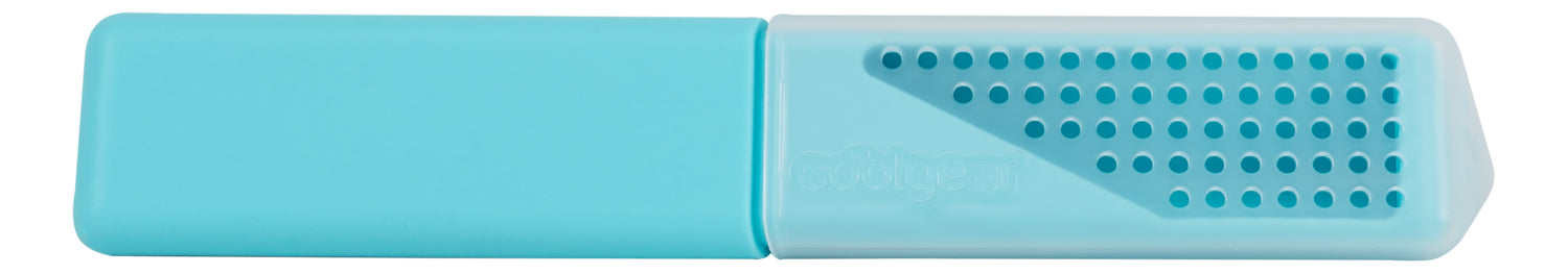 COOL GEAR 2-Pack TSA-Approved 5-Piece Travel Kit Toiletries with Silicone Bottles & Accessories