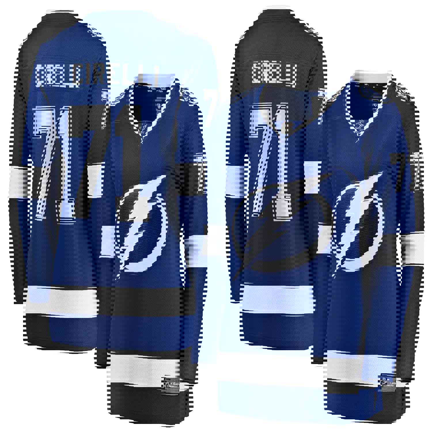 Anthony Cirelli Tampa Bay Lightning Fanatics Branded Women's Home Breakaway Player Jersey - Blue