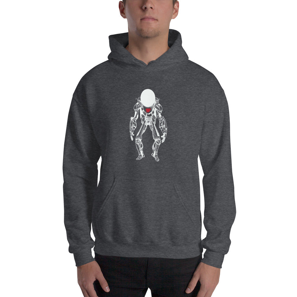 DETROIT LOVE ROBOT HOODIE - Unisex Comfortable & Stylish Hoodie