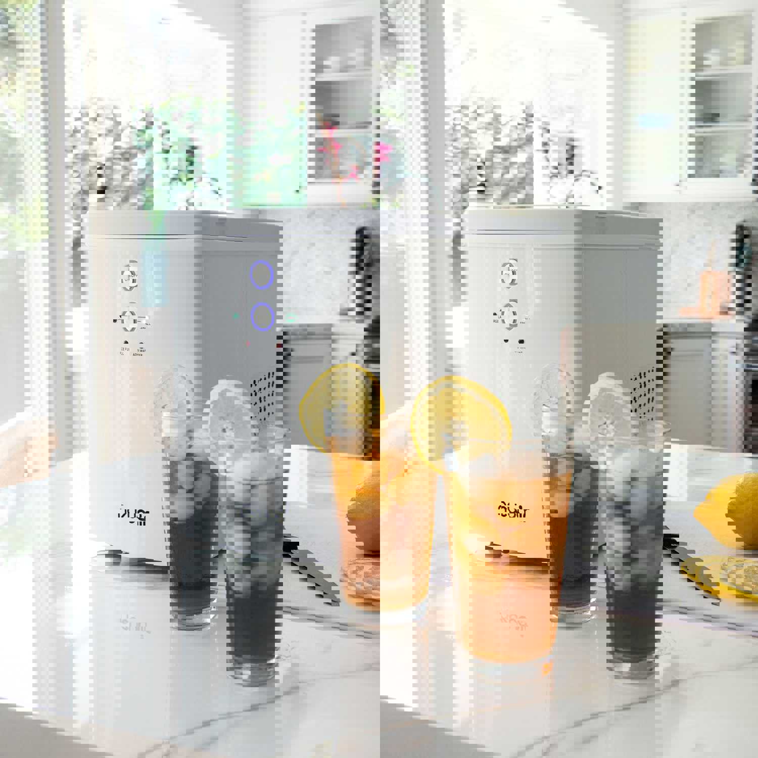 NewAir Portable Countertop Ice Maker - 33 lbs. Daily Output with 2 Ice Sizes