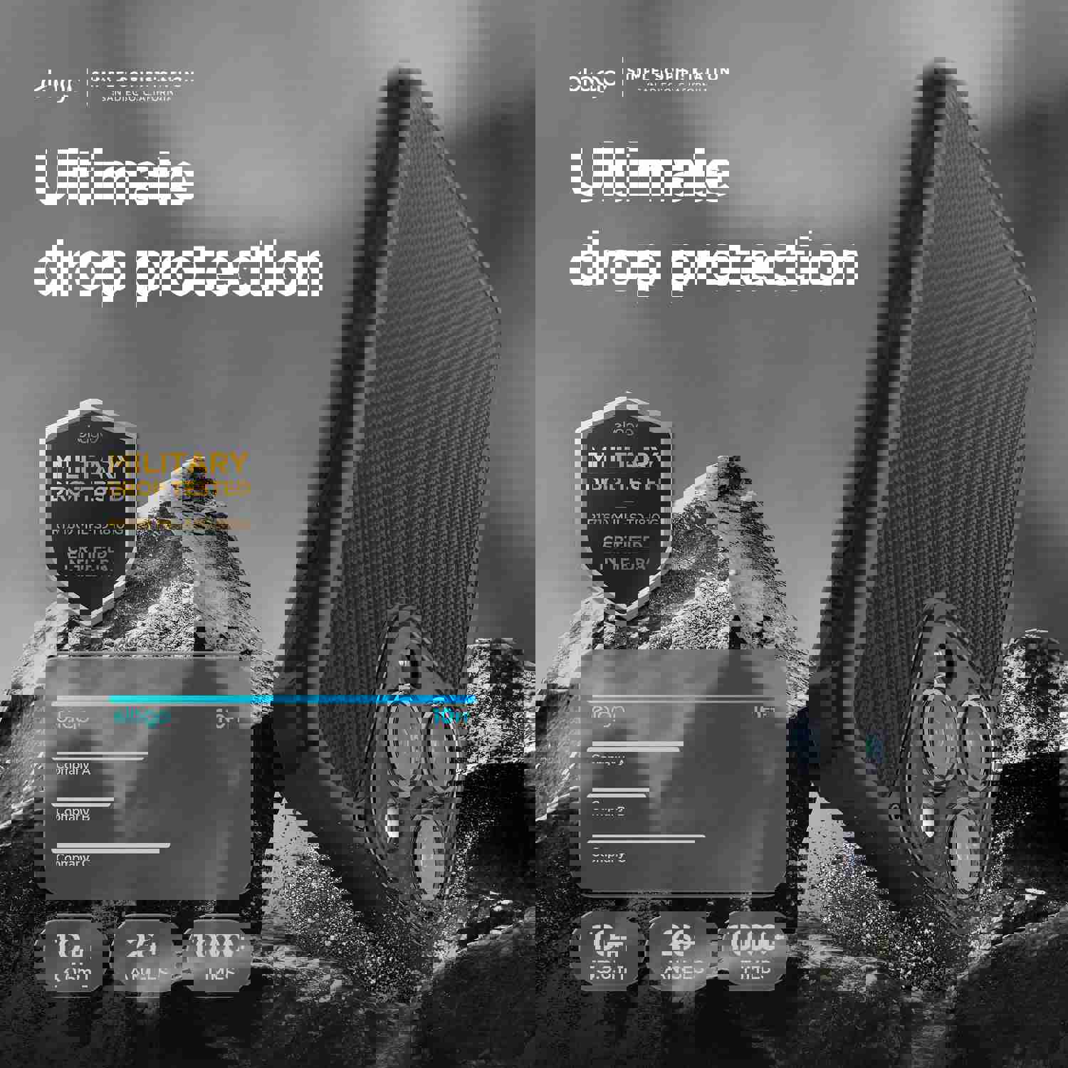 Upgraded MagSafe Armor Case for iPhone 15 Pro Max (Black) - Slim & Protective