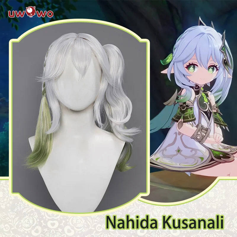 UWOWO Nahida Cosplay Maid Dress - Genshin Impact Fanart Costume