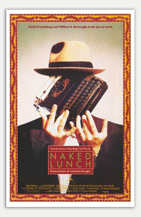 Naked Lunch - 11 x 17 Movie Poster (Reprint, 1991)