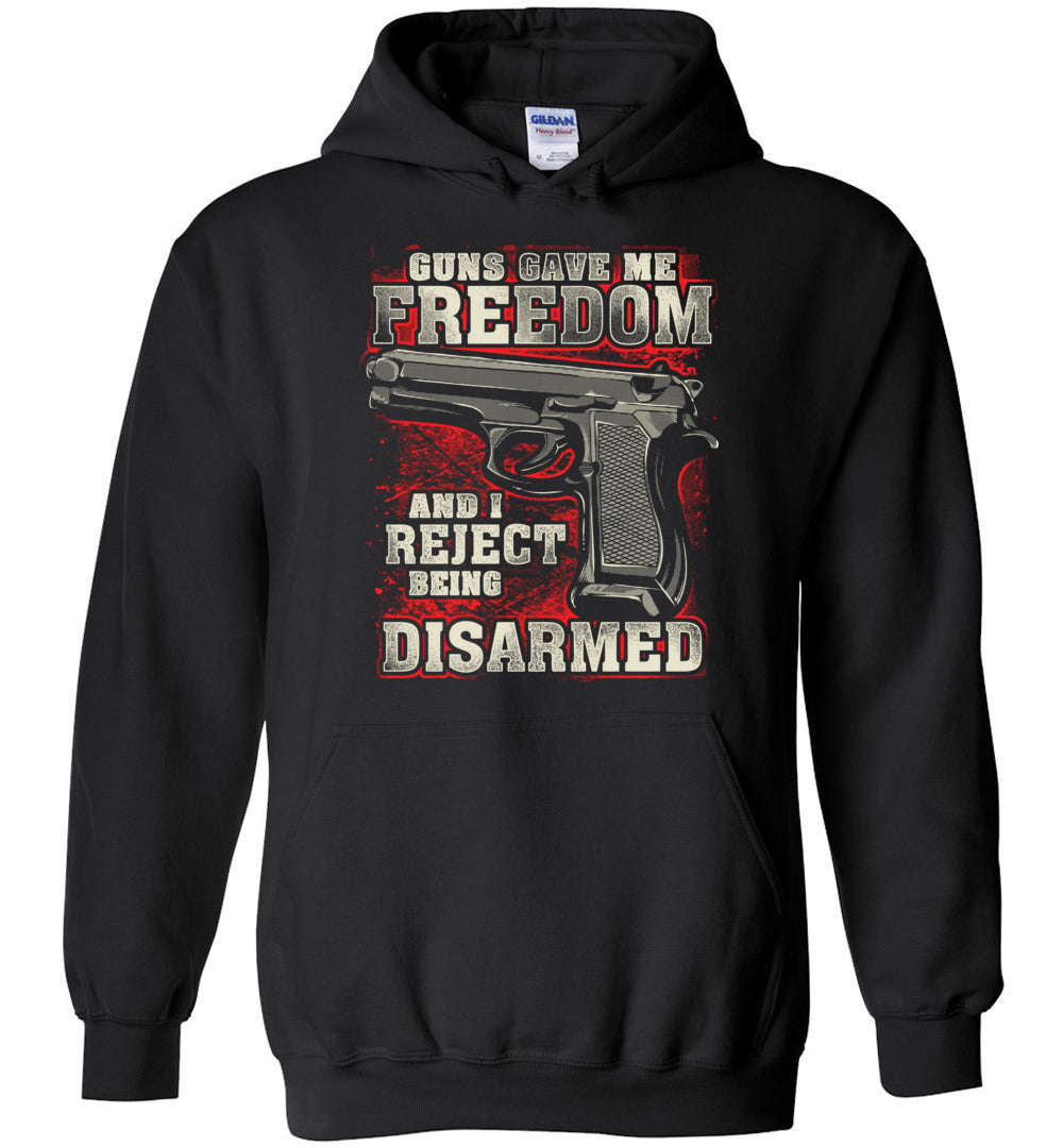 Gun Gave Me Freedom Hoodie - Patriotic Second Amendment Apparel