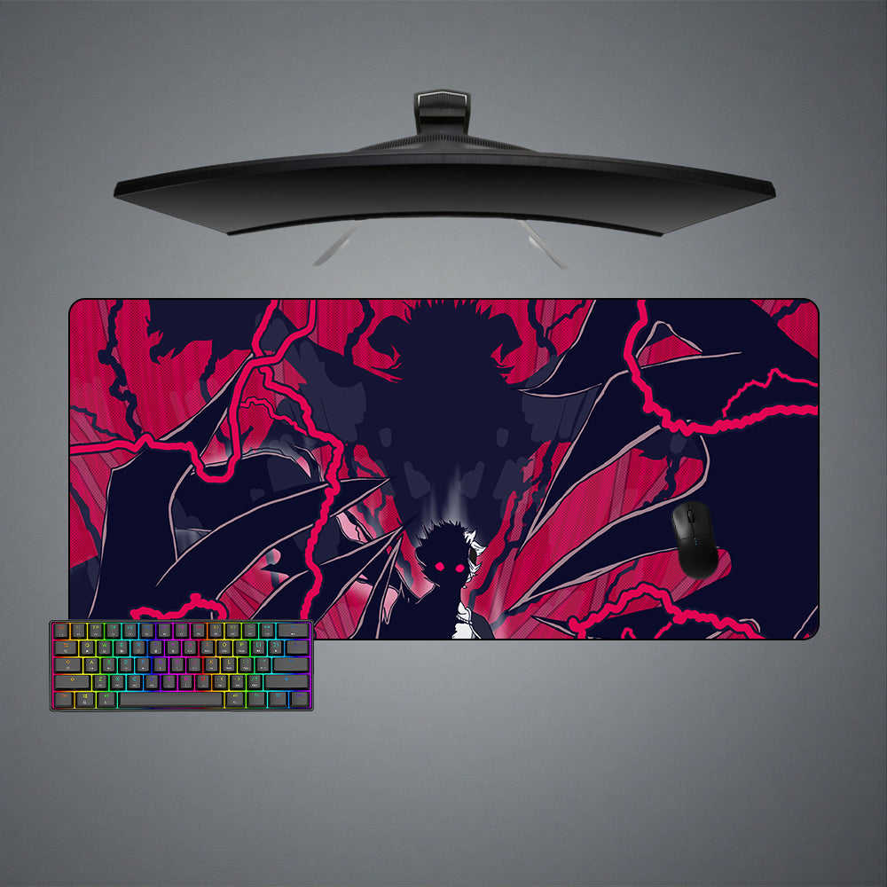 Asta Demon Design Gaming Mouse Pad - M-XXL Size, Non-Slip Rubber Base