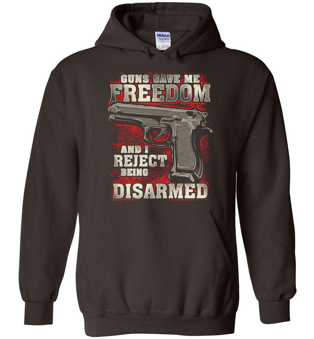 Gun Gave Me Freedom Hoodie - Patriotic Second Amendment Apparel