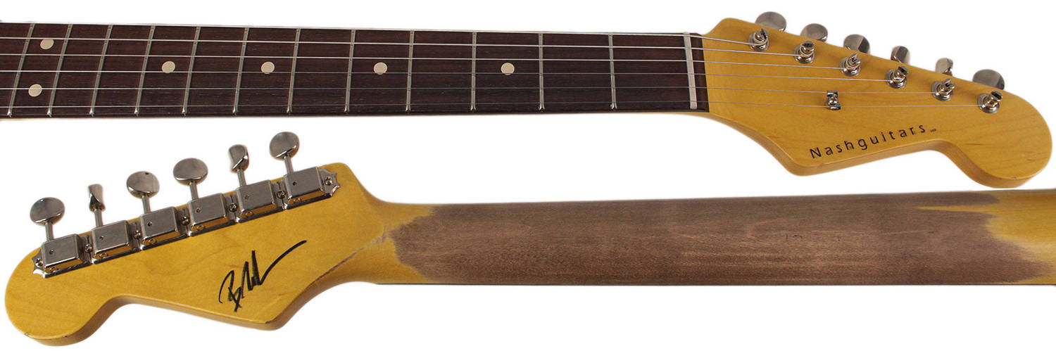 Nash S-63 Guitar, Burgundy Mist Metallic, Light Aging