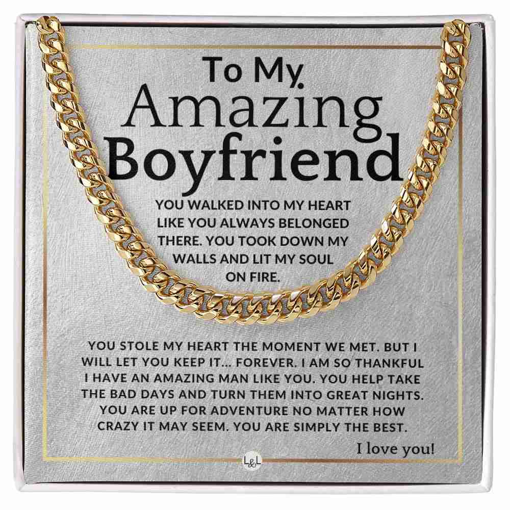 To My Boyfriend - Simply The Best - Meaningful Gift Ideas For Him