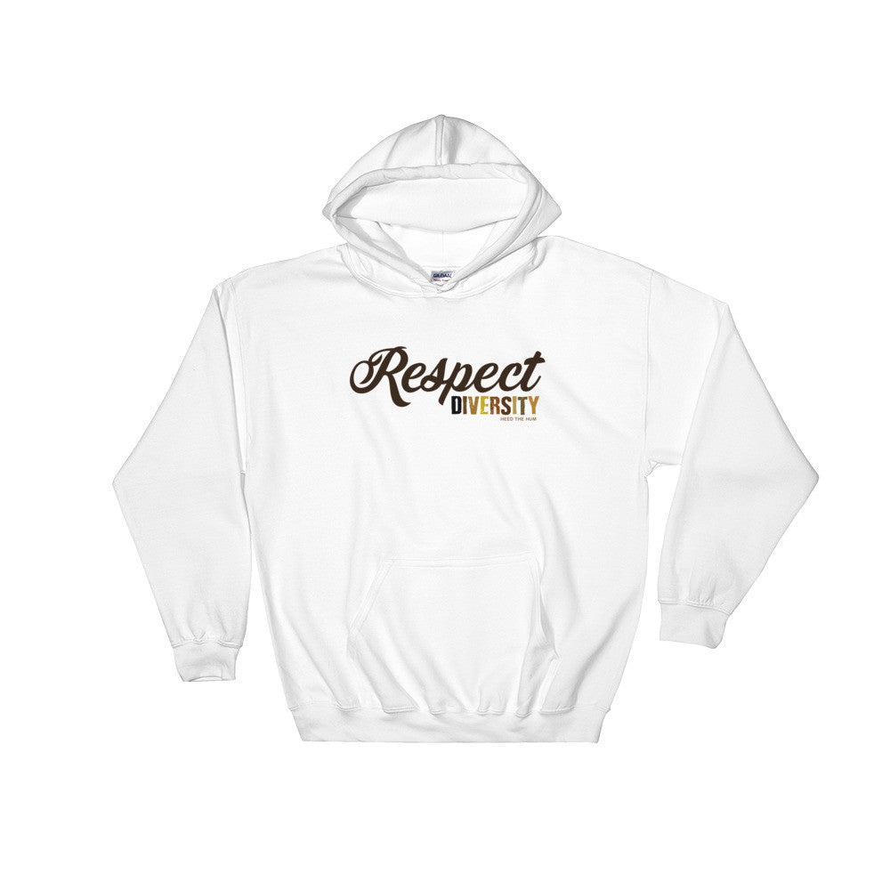 Respect Diversity Hooded Sweatshirt - Soft & Stylish