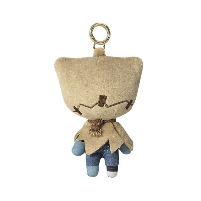 Hot Anime Game Identity V Axe Boy Robby White Cosplay Mini Plush Doll Keychain Toy