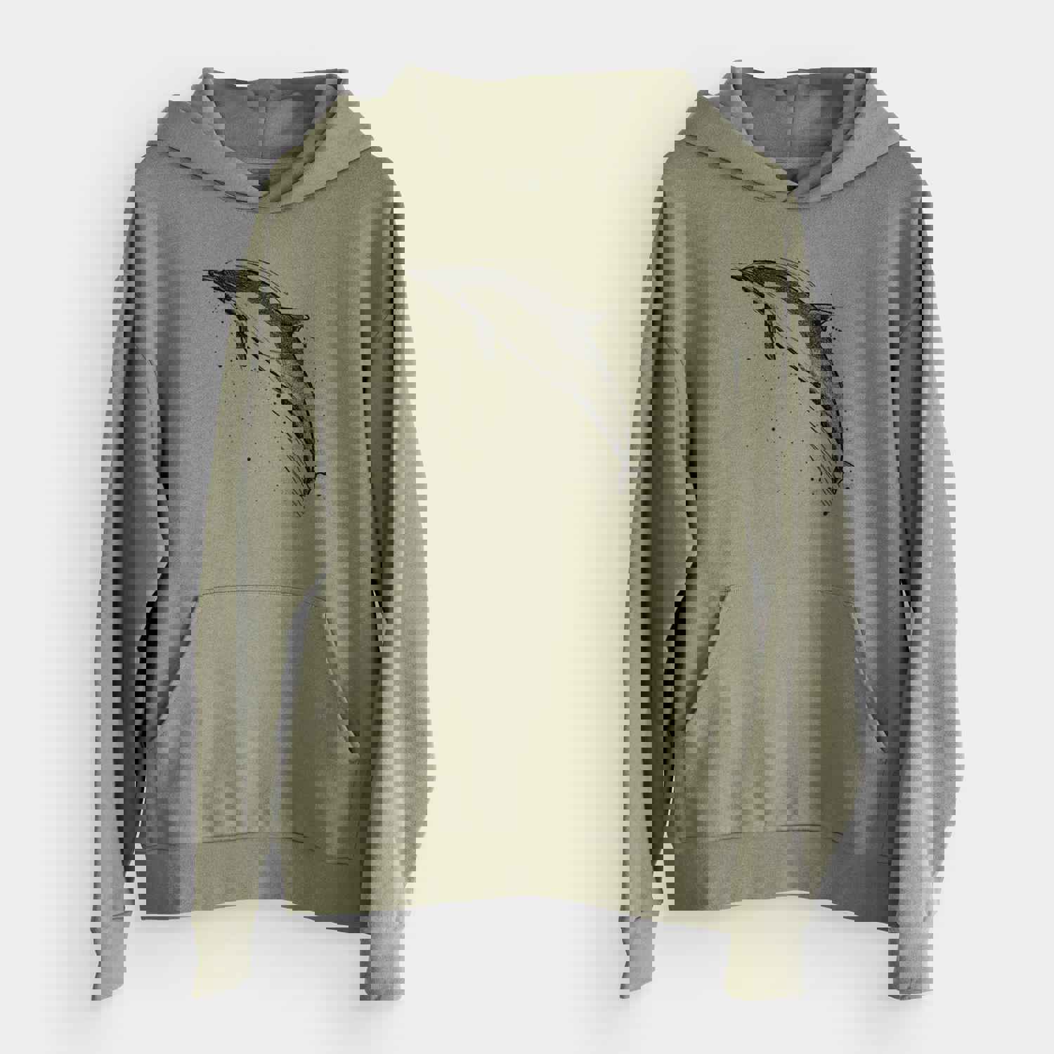 Short-Beaked Common Dolphin - Delphinus delphis - Bodega Midweight Hoodie