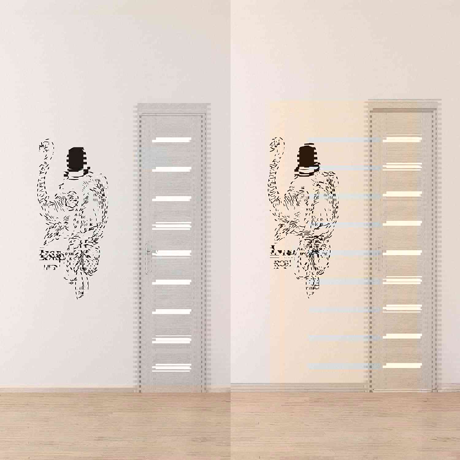 Excuse Me Elephant Quote Vinyl Wall Sticker Decal - Animal Life Quote