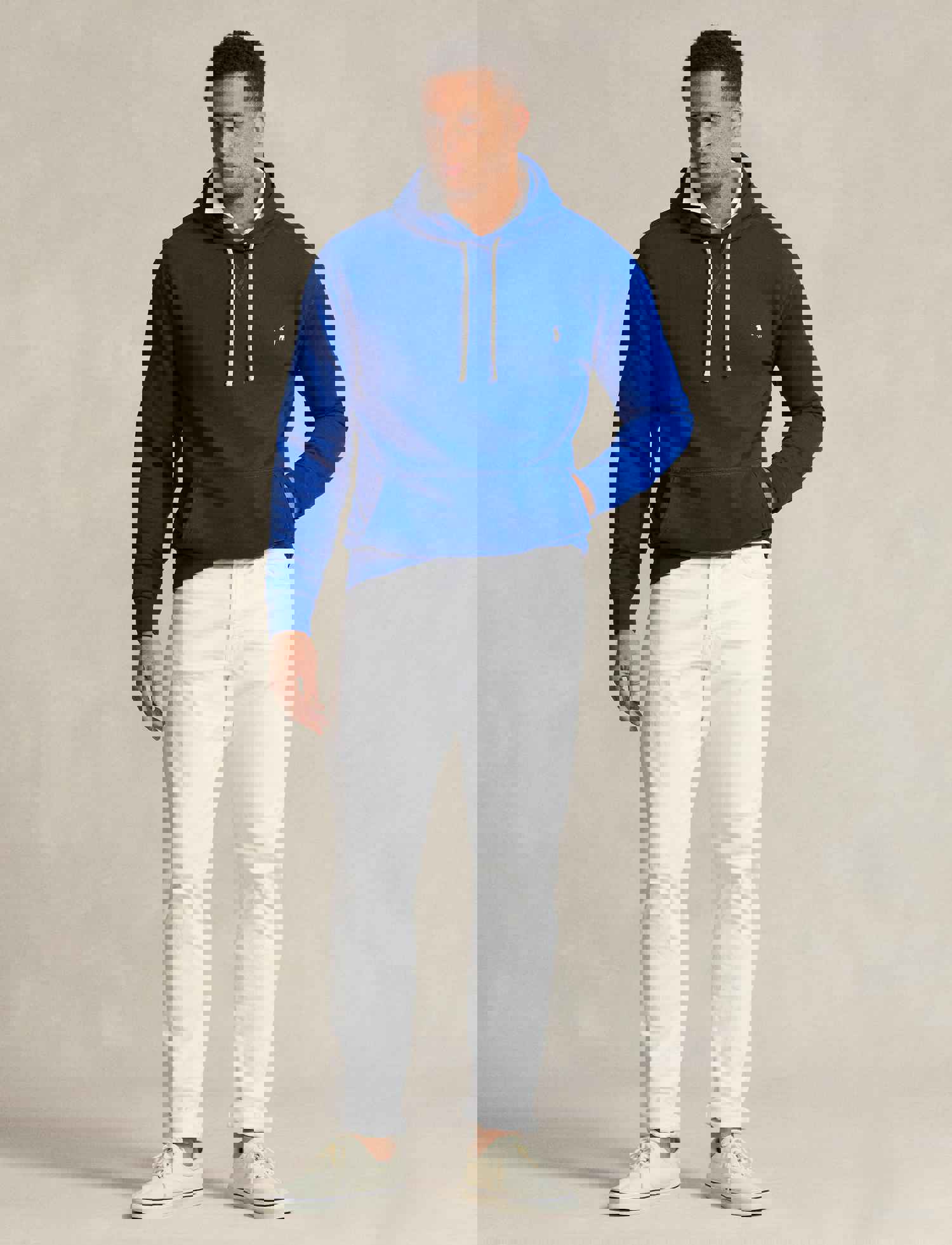 Polo Ralph Lauren Big & Tall Hoodie - Fleece Knit - Blue