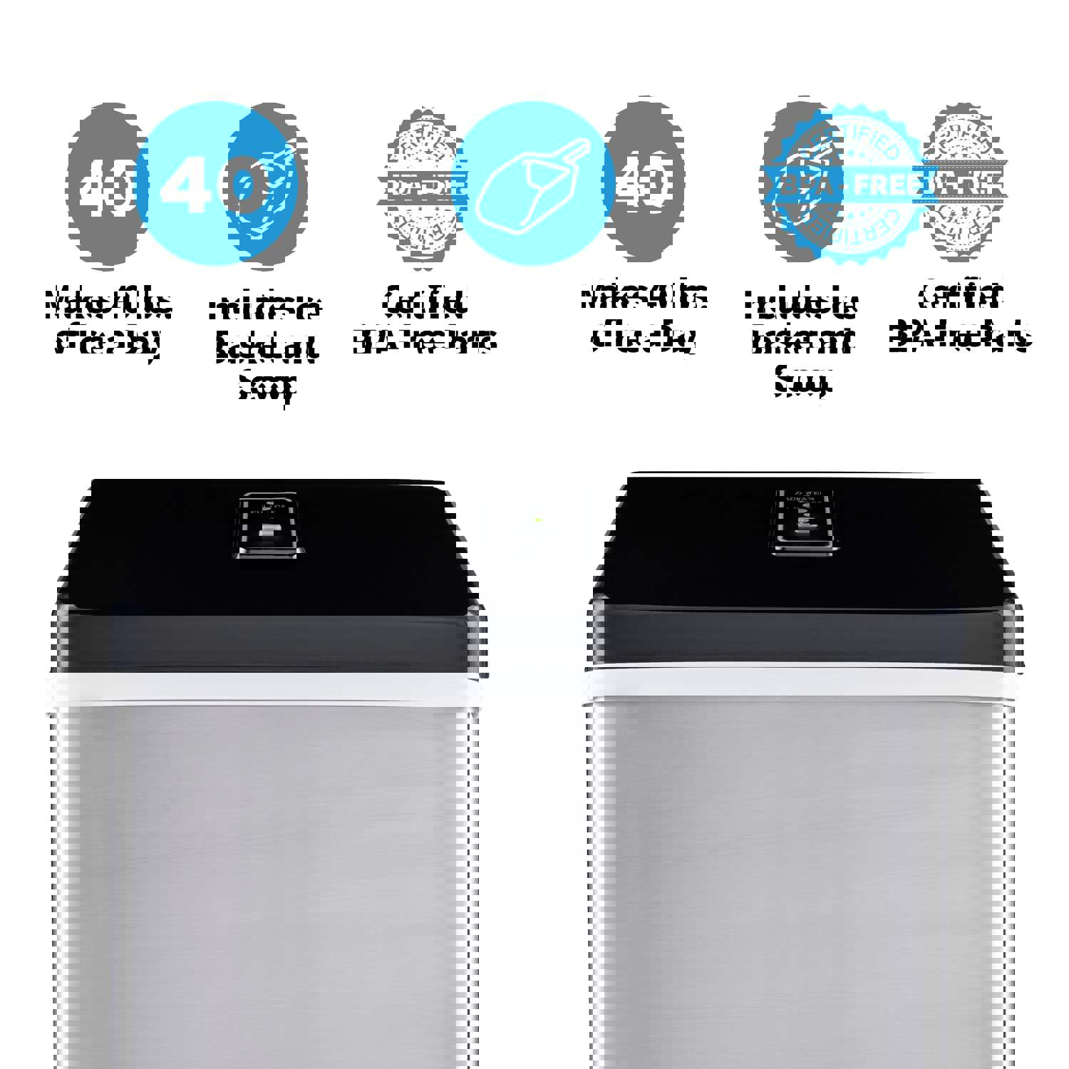 NewAir Countertop Clear Ice Maker - ClearIce40