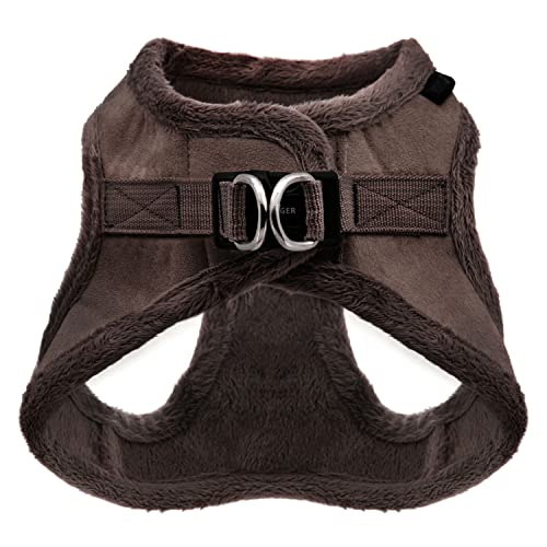 Voyager Step-in Plush Dog Harness – Soft Plush Vest for Small and Medium Dogs