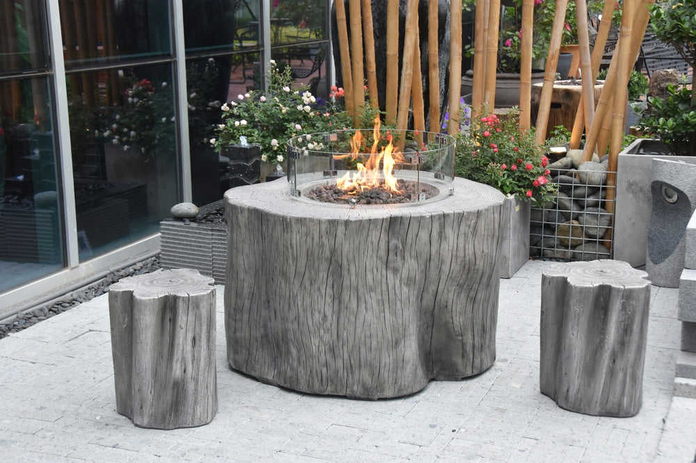 Outdoor Warren Propane Fire Pit Table - Liquid Propane