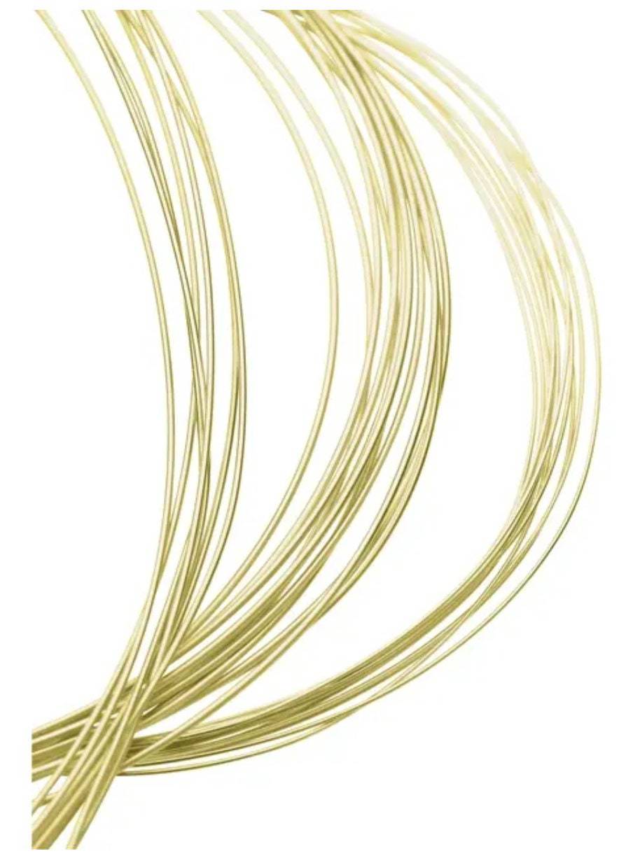 Solid 14K Gold Dead Soft Round Wire for Jewelry Making & Crafts